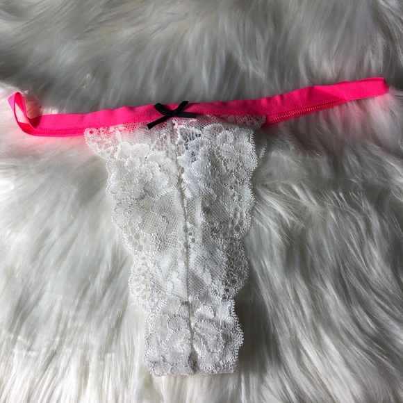 White Lace G String Size Small - Picture 1 of 4